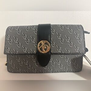XOXO Black and Gray shoulder bag